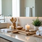 Sådan skaber du spa-stemning med køkkenredskaber til dit badeværelse